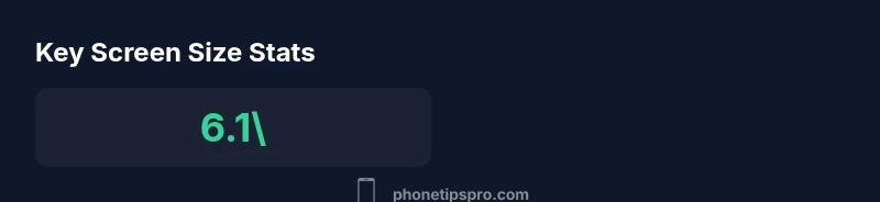 Comparison of iPhone 12 screen size with other models