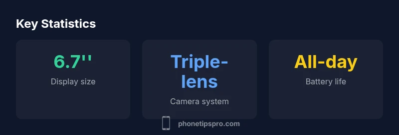 Key statistics for iPhone 16 Pro Max