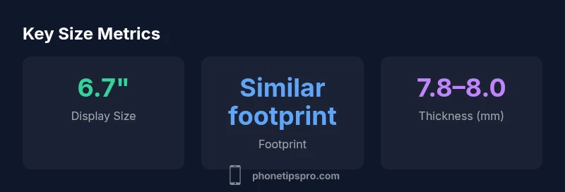Size metrics for iPhone 16 Pro Max