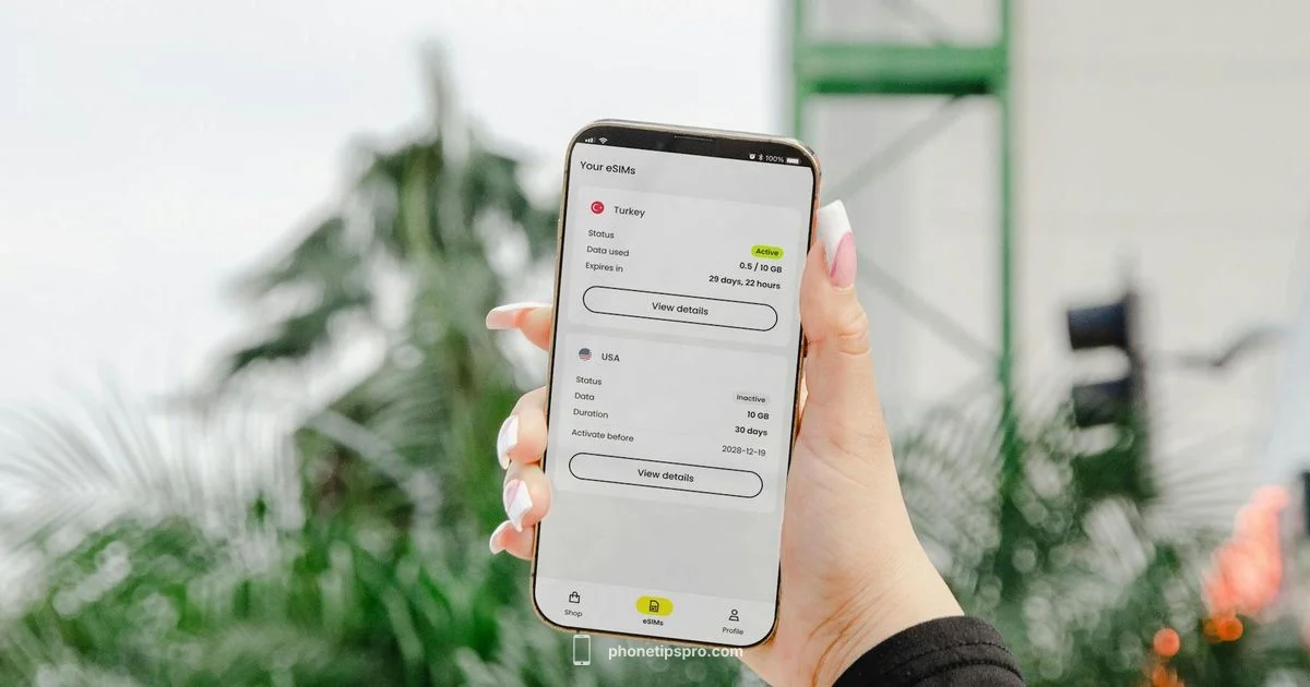 iPhone eSIM Guide iPhone eSIM Guide - Phone Tips Pro