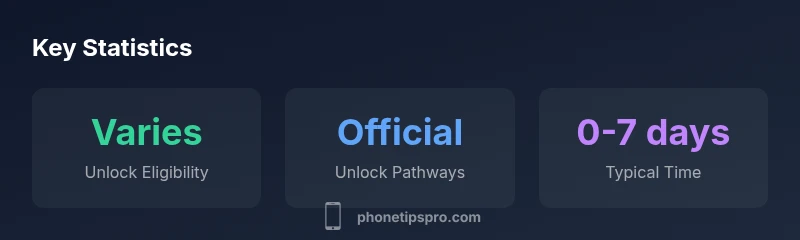 Infographic showing how to verify if an iPhone X is unlocked