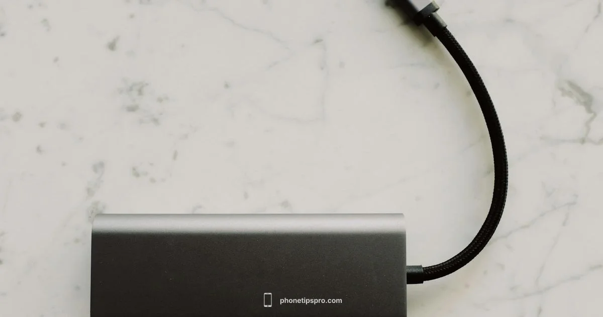 20W USB-C Charger - Phone Tips Pro