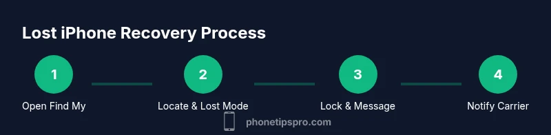 Infographic: Lost iPhone Recovery Process
