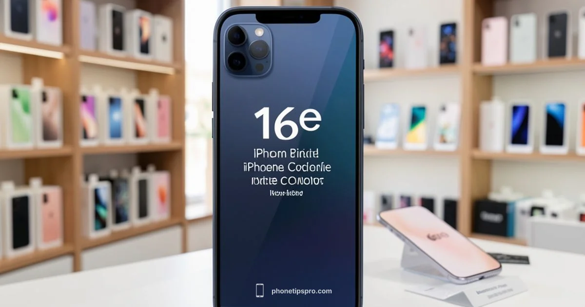 iPhone 16e Price iPhone 16e Price - Phone Tips Pro