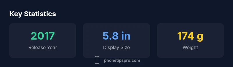 Comparison of iPhone X specs: Release year, display size, and weight