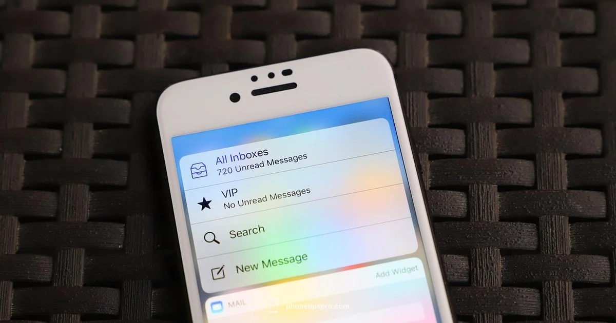 Mail Issues - Phone Tips Pro